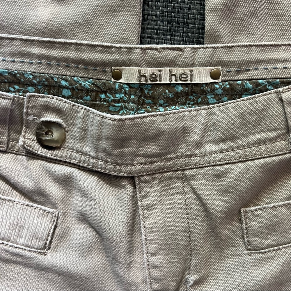 ANTHROPOLOGIE HEI HEI flare leg pants Size 12 - Picture 3 of 8